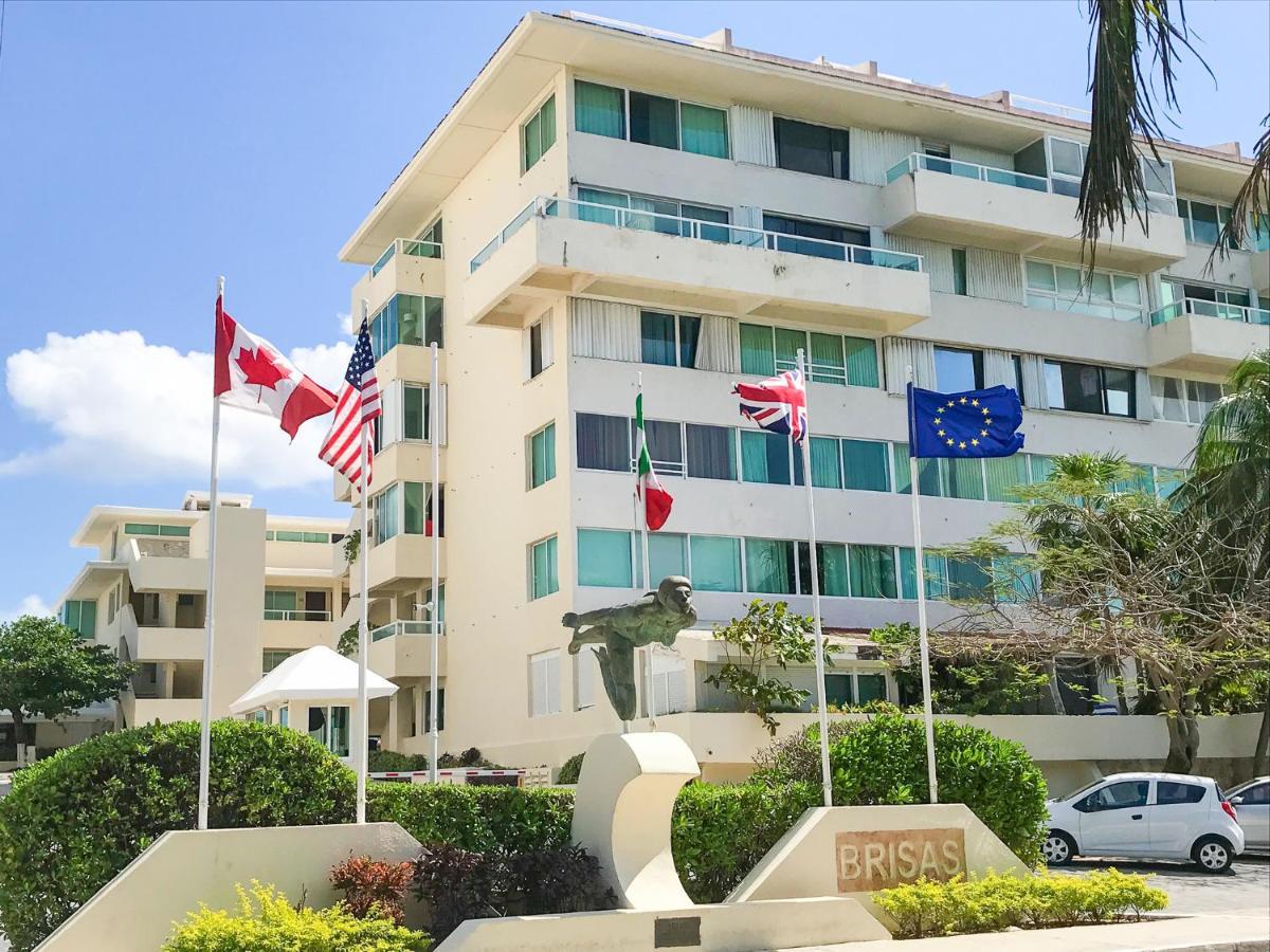 Apartment On The Beach With Terrace Ocean View, Brisas Cancun 01 By Beach & Ocean Apartments Extérieur photo