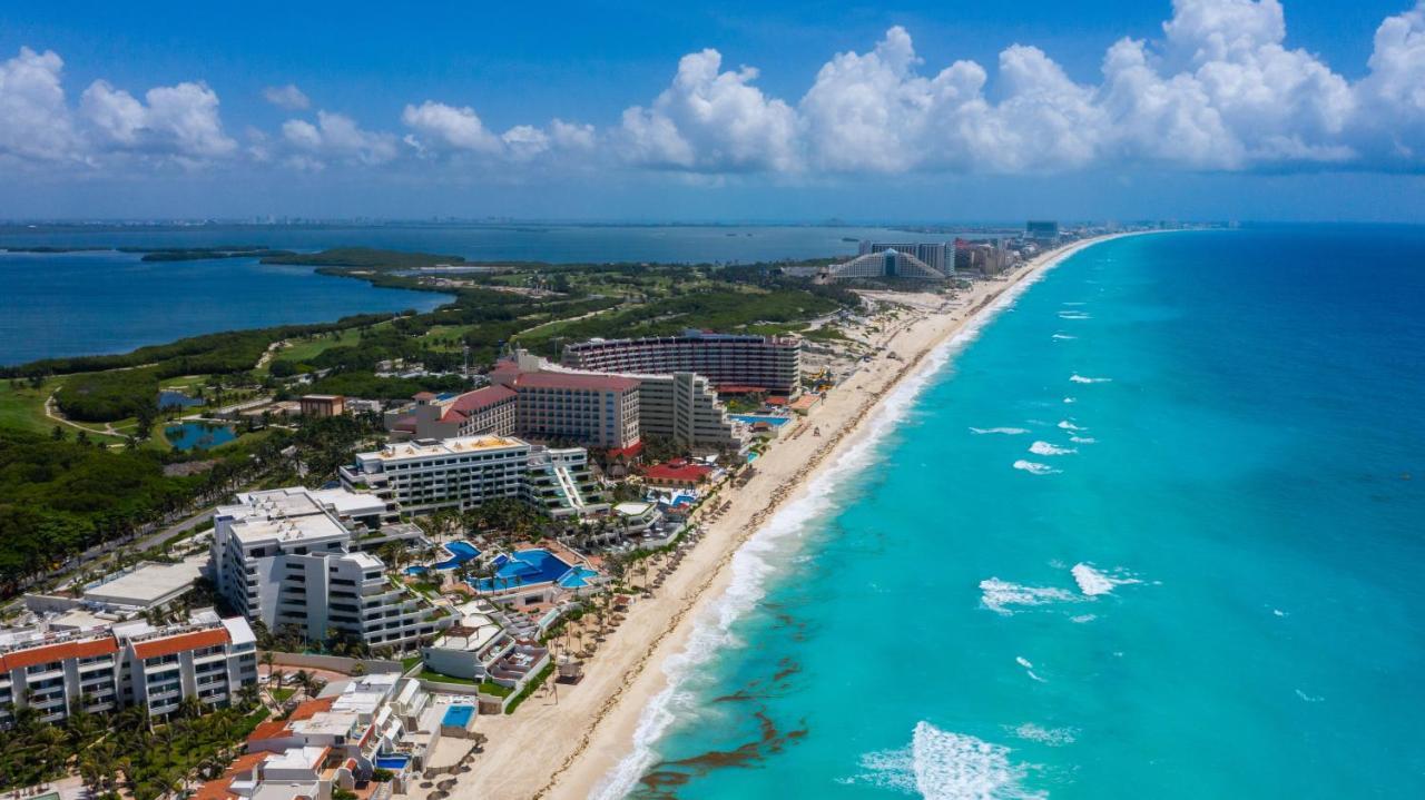 Apartment On The Beach With Terrace Ocean View, Brisas Cancun 01 By Beach & Ocean Apartments Extérieur photo