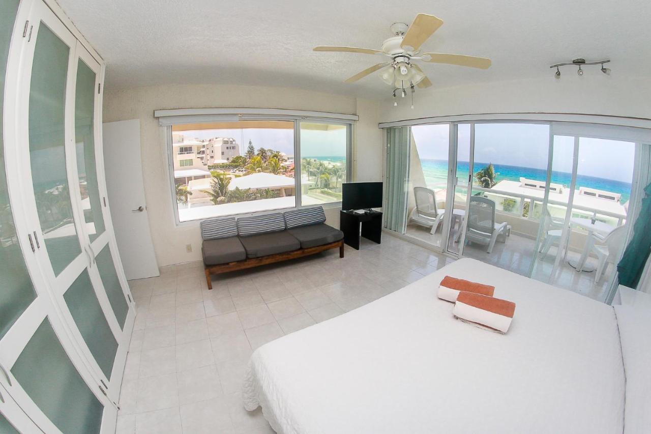 Apartment On The Beach With Terrace Ocean View, Brisas Cancun 01 By Beach & Ocean Apartments Extérieur photo