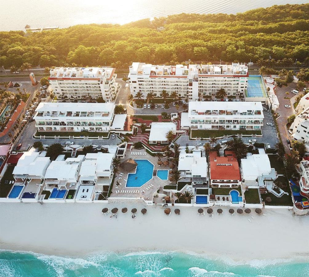 Apartment On The Beach With Terrace Ocean View, Brisas Cancun 01 By Beach & Ocean Apartments Extérieur photo
