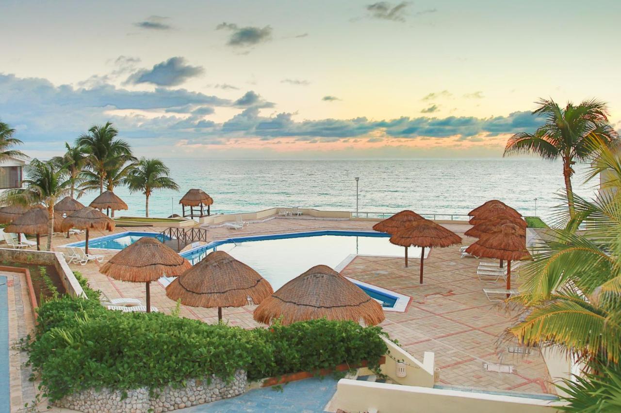 Apartment On The Beach With Terrace Ocean View, Brisas Cancun 01 By Beach & Ocean Apartments Extérieur photo