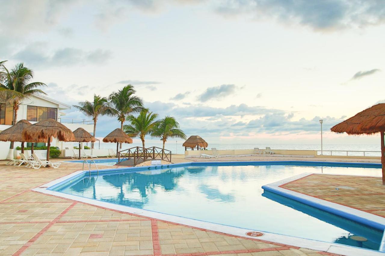 Apartment On The Beach With Terrace Ocean View, Brisas Cancun 01 By Beach & Ocean Apartments Extérieur photo