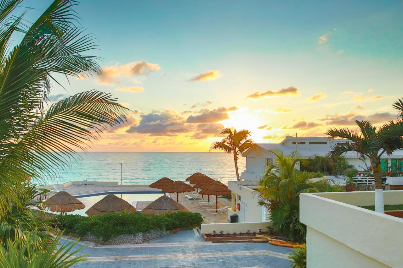 Apartment On The Beach With Terrace Ocean View, Brisas Cancun 01 By Beach & Ocean Apartments Extérieur photo